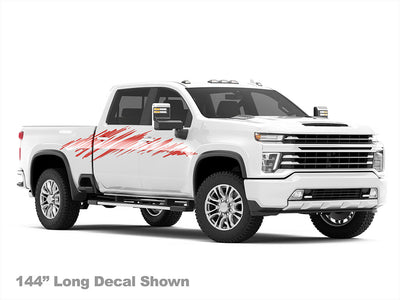 Street Chalk Truck Custom Vehicle Graphic