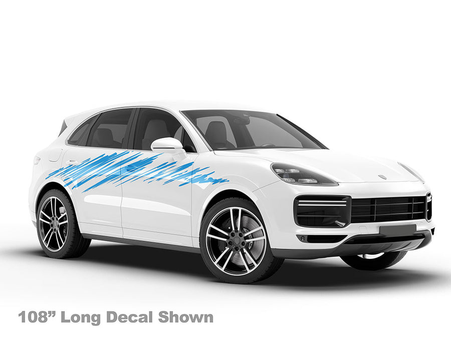 Street Chalk SUV Custom Body Graphic