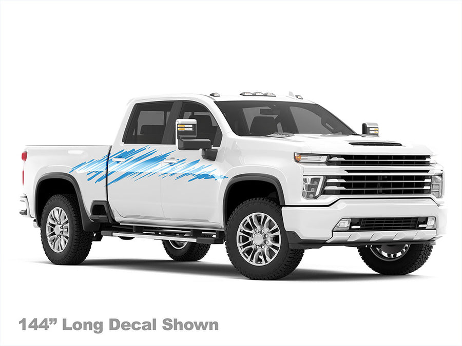 Street Chalk Truck Custom Vehicle Graphic