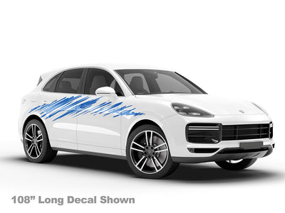 Street Chalk SUV Custom Body Graphic