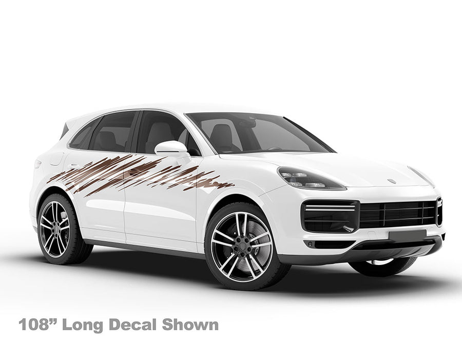 Street Chalk SUV Custom Body Graphic