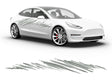 3M Light Gray Street Chalk Body Graphic~Full Side Auto Decal Kit~0