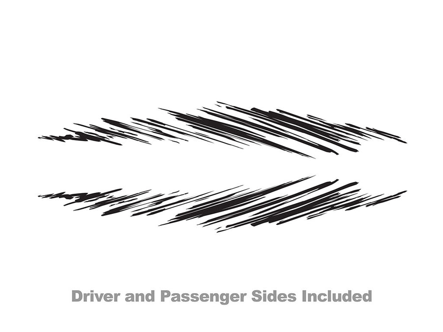 Street Chalk Vehicle Graphic