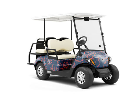 Street Food Food Wrapped Golf Cart