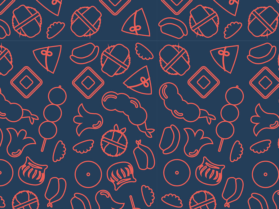 Street Food Food Vinyl Wrap Pattern~Rwraps Series 914 Digitally Printed Vinyl Wrap~0