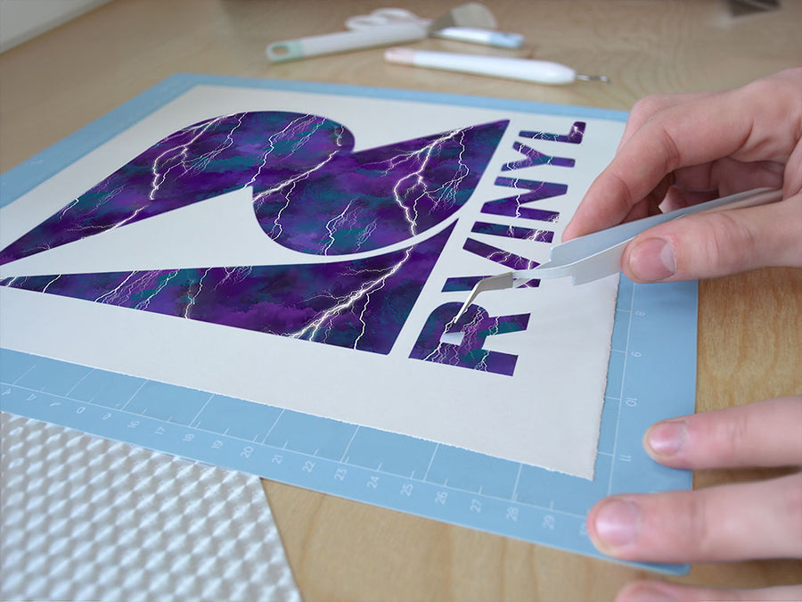 stricken down sky Easy Weed Craft Vinyl