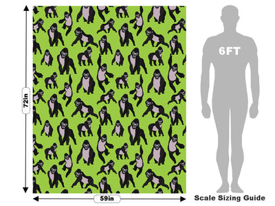 Striking Poses Primate Vehicle Wrap Scale~Rwraps Series 914 Striking Poses Primate Measurements~1