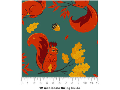 Striking Poses Rodent Vinyl Film Pattern Size 12 inch Scale~Rwraps Striking Poses Rodent Sizing Chart~2
