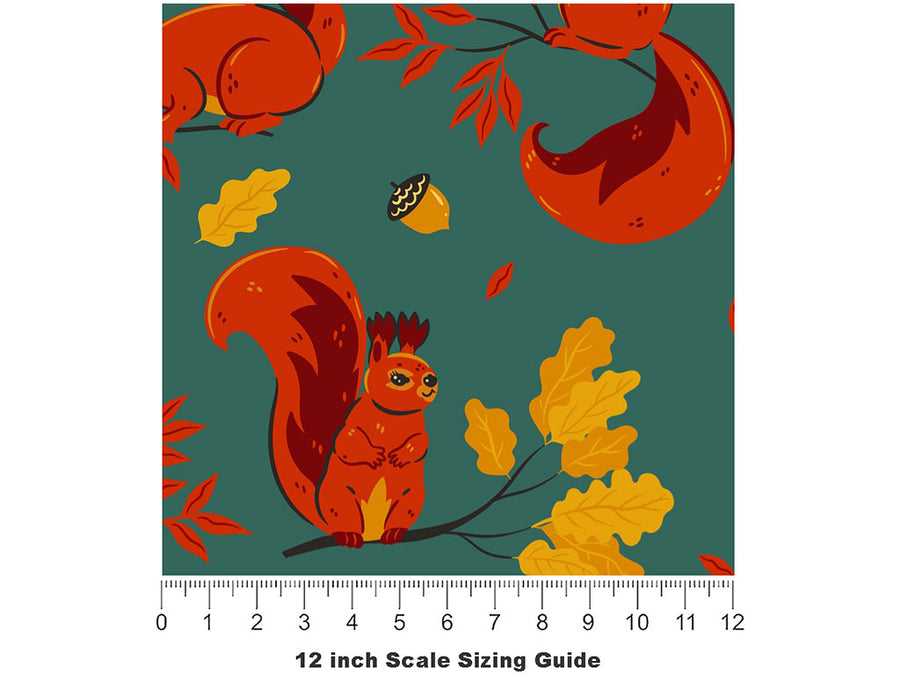 Striking Poses Rodent Vinyl Film Pattern Size 12 inch Scale~Rwraps Striking Poses Rodent Sizing Chart~2