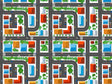 Strip Mall Cityscape Vinyl Wrap Pattern~Rwraps Series 914 Digitally Printed Vinyl Wrap~0
