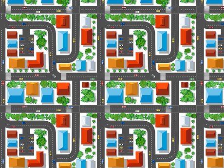 Strip Mall Cityscape Vinyl Wrap Pattern~Rwraps Series 914 Digitally Printed Vinyl Wrap~0
