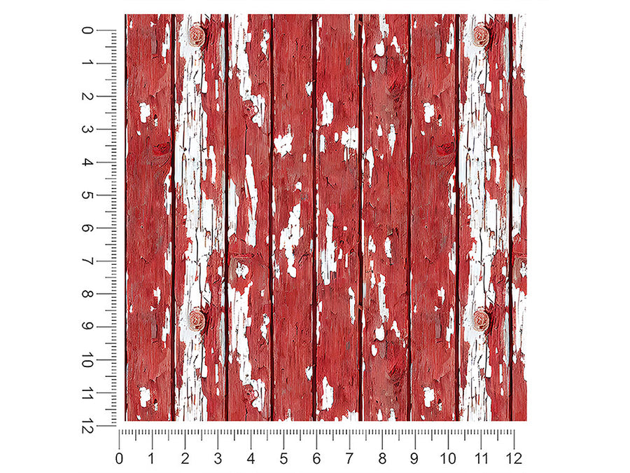 stripped auburn  1ft x 1ft Craft Sheets