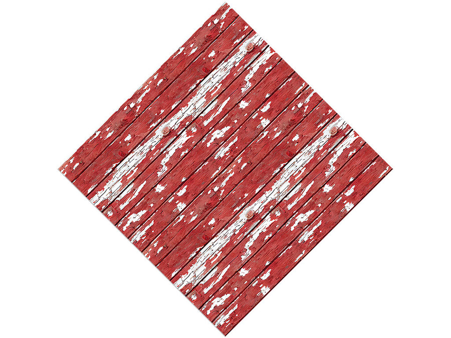 Stripped Auburn Wood Plank Vinyl Wrap Pattern