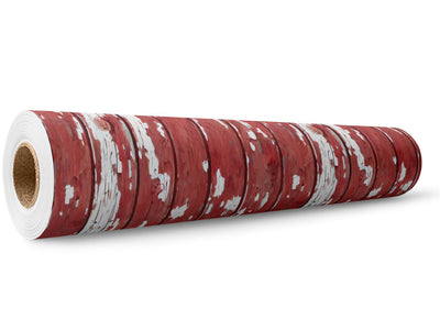 Stripped Auburn Wood Plank Wrap Film Wholesale Roll~Rwraps Series 914 Digitally Printed Vinyl Roll~5