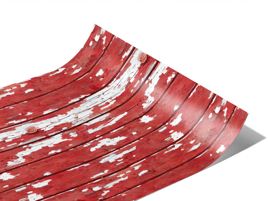 Stripped Auburn Wood Plank Vinyl Wraps~Rwraps Series 914 Digitally Printed Vinyl Wrap~1