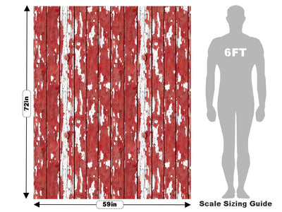 Stripped Auburn Wood Plank Vehicle Wrap Scale~Rwraps Series 914 Stripped Auburn Wood Plank Measurements~2