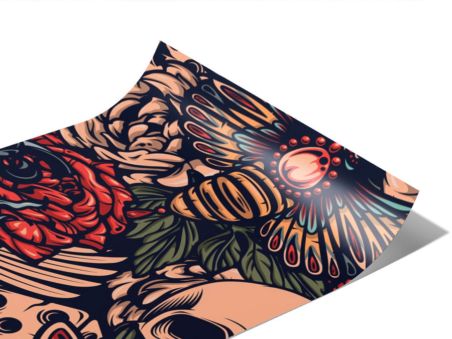 Strong Detailing Tattoo Vinyl Wraps~Rwraps Series 914 Digitally Printed Vinyl Wrap~0