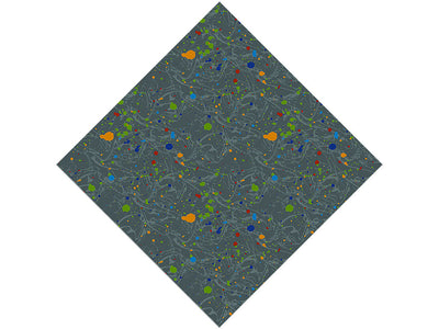 Strong Hand Paint Splatter Vinyl Wrap Pattern