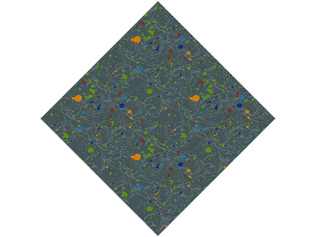 Strong Hand Paint Splatter Vinyl Wrap Pattern