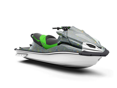 Strong Hand Paint Splatter Jet Ski Vinyl Customized Wrap