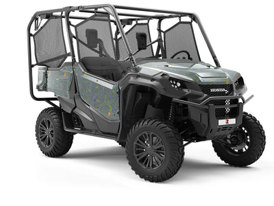 Strong Hand Paint Splatter Utility Vehicle Vinyl Wrap