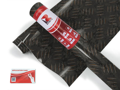 structural nightshade diamond plate Craft Vinyl Roll