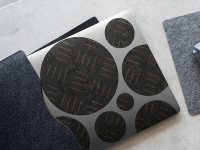 structural nightshade diamond plate DIY Laptop Stickers