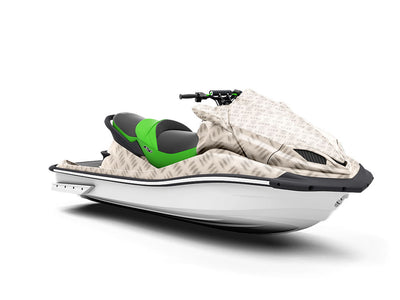 Structured Steel Diamond Plate Jet Ski Vinyl Customized Wrap