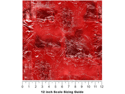 Stuart Coronation Gemstone Vinyl Film Pattern Size 12 inch Scale~Rwraps Stuart Coronation Gemstone Sizing Chart~2