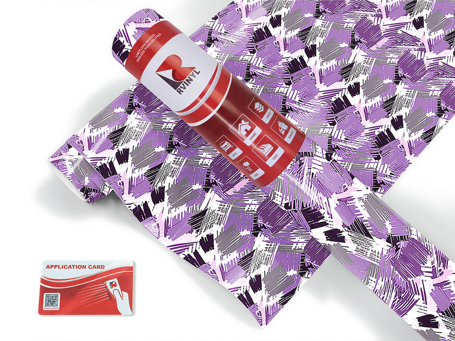 stubborn refusal abstract geometric Craft Vinyl Roll