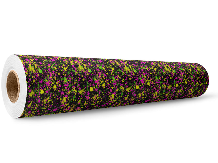 Studio Floor Paint Splatter Wrap Film Wholesale Roll~Rwraps Series 914 Digitally Printed Vinyl Roll~5
