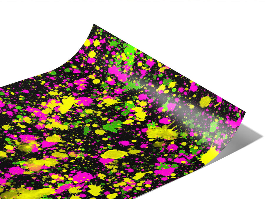 Studio Floor Paint Splatter Vinyl Wraps~Rwraps Series 914 Digitally Printed Vinyl Wrap~0