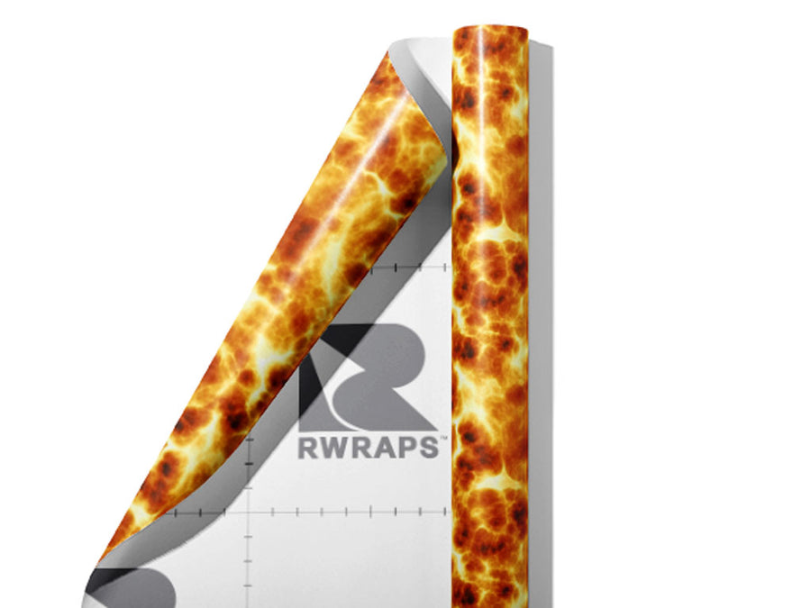 Study Volcanology Lava Wrap Film Sheets~Rwraps Series 914 Study Volcanology Lava Scrolled Sheet~3