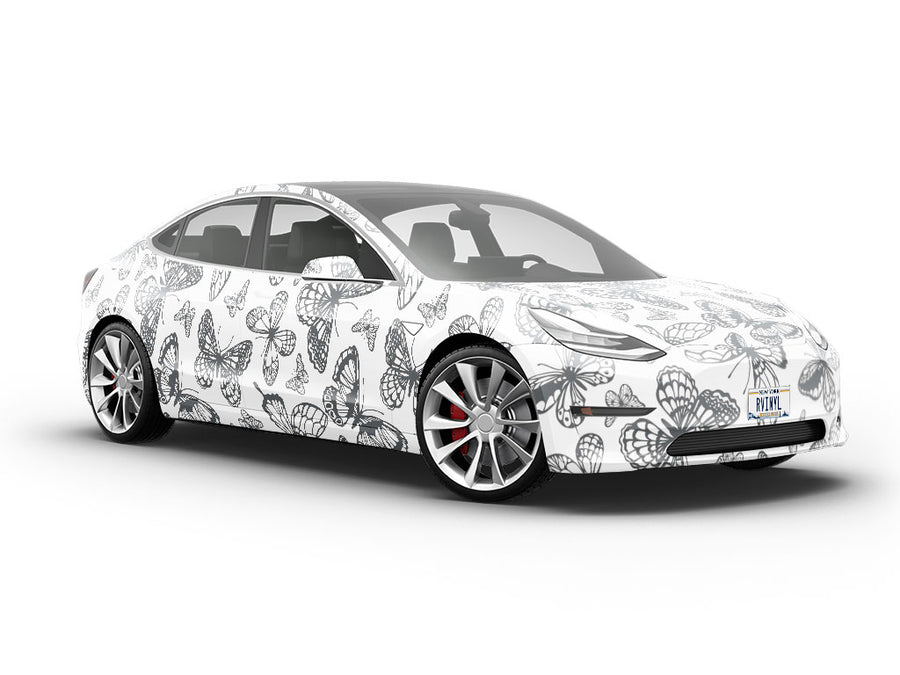 Stunning Silhouettes Bug Vehicle Vinyl Wrap