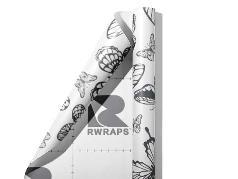 Stunning Silhouettes Bug Wrap Film Sheets~Rwraps Series 914 Stunning Silhouettes Bug Scrolled Sheet~3