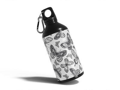 stunning silhouettes bug Water Bottle DIY Stickers