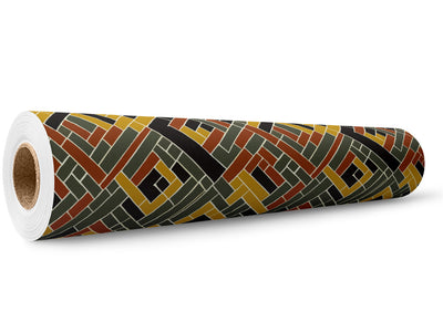 Sturdy Grip Art Deco Wrap Film Wholesale Roll~Rwraps Series 914 Digitally Printed Vinyl Roll~5