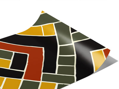 Sturdy Grip Art Deco Vinyl Wraps~Rwraps Series 914 Digitally Printed Vinyl Wrap~0