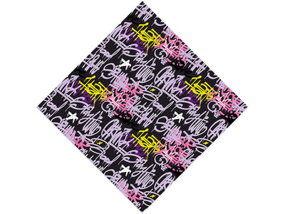Style Queen Graffiti Vinyl Wrap Pattern