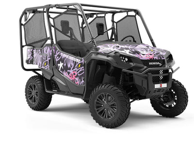 Style Queen Graffiti Utility Vehicle Vinyl Wrap
