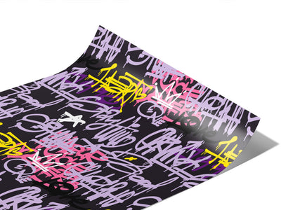 Style Queen Graffiti Vinyl Wraps~Rwraps Series 914 Digitally Printed Vinyl Wrap~1