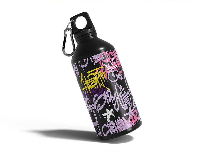 Water Bottle DIY Stickers