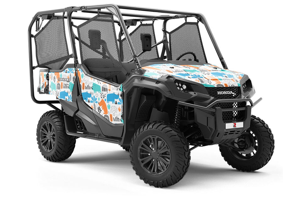 Sub-Saharan Life Animal Utility Vehicle Vinyl Wrap