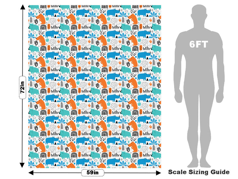 Sub-Saharan Life Animal Vehicle Wrap Scale~Rwraps Series 914 Sub-Saharan Life Animal Measurements~1