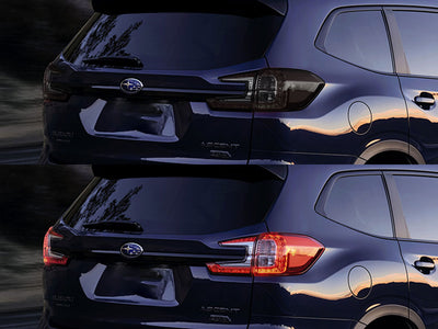 ascent Before and After Smoked Taillights