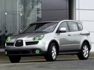 subaru b9 tribeca 2006-2007 Headlight Protection Installation Location