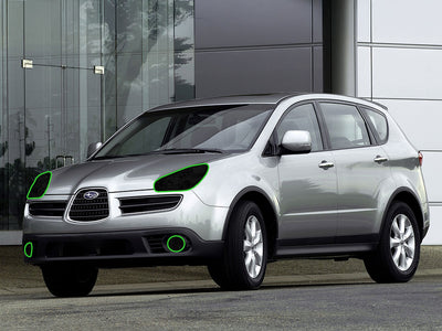 subaru b9 tribeca 2006-2007 Headlight Tint Location