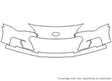 brz 3M Clear Bra Bumper Precut PPF Diagram