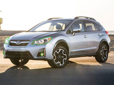 subaru crosstrek 2016-2017 Headlight Protection Installation Location