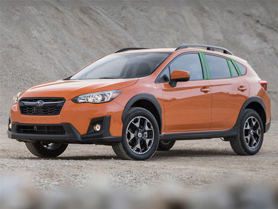 subaru crosstrek 2016-2023 Pillar Post Trim Installation Location